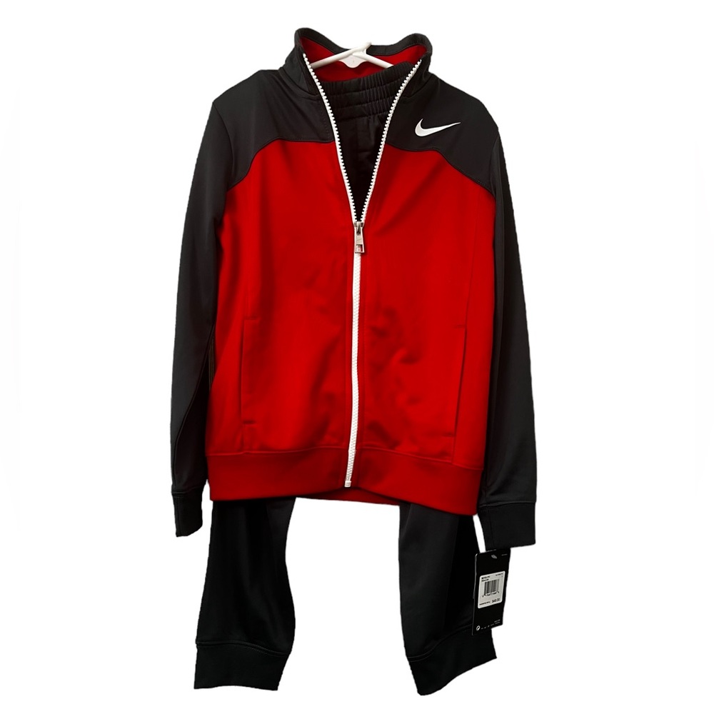 New Nike Boys Futura Tricot Jacket and Pants Set